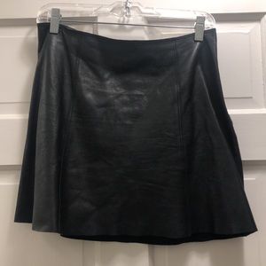 Susana Monaco Leather mini skirt. Size small.